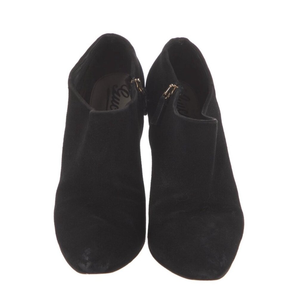 Gucci Black Suede Ankle Bootie - Picture 3 of 9